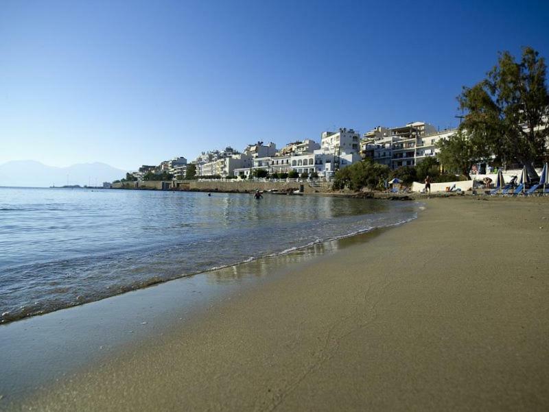 Stunning Seaview Town Apartment Agios Nikolaos  Luaran gambar