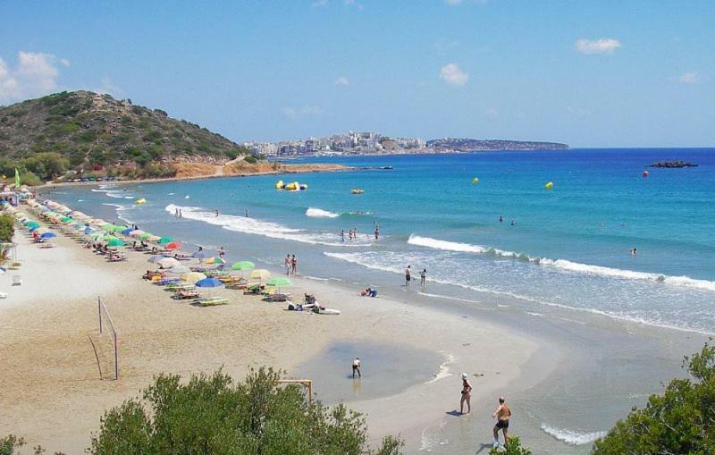 Stunning Seaview Town Apartment Agios Nikolaos  Luaran gambar